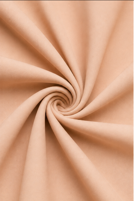 Peach Beige Spun / Spoon Fabric